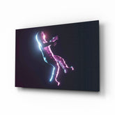 Astronaut Glass Wall Art.